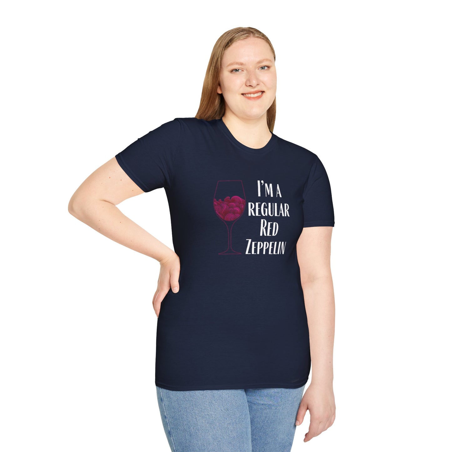I'm A Regular Red Zeppelin Unisex Softstyle T-Shirt
