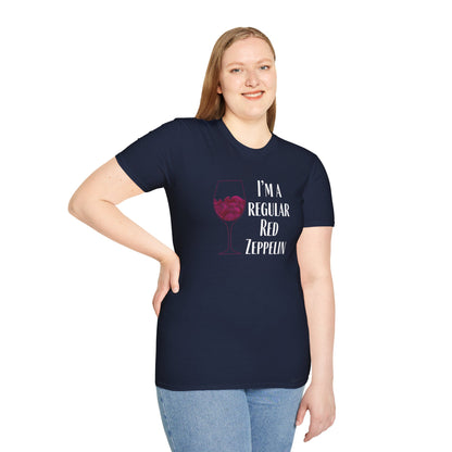 I'm A Regular Red Zeppelin Unisex Softstyle T-Shirt
