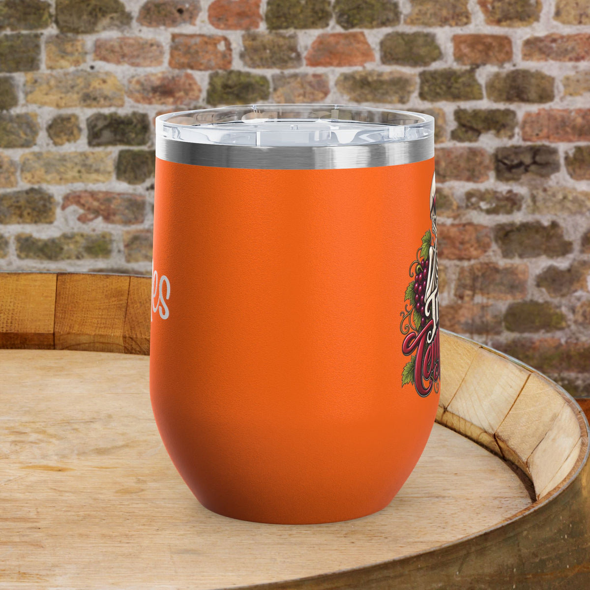 Trick Or Tempranillo 12oz Personalized Wine Tumbler