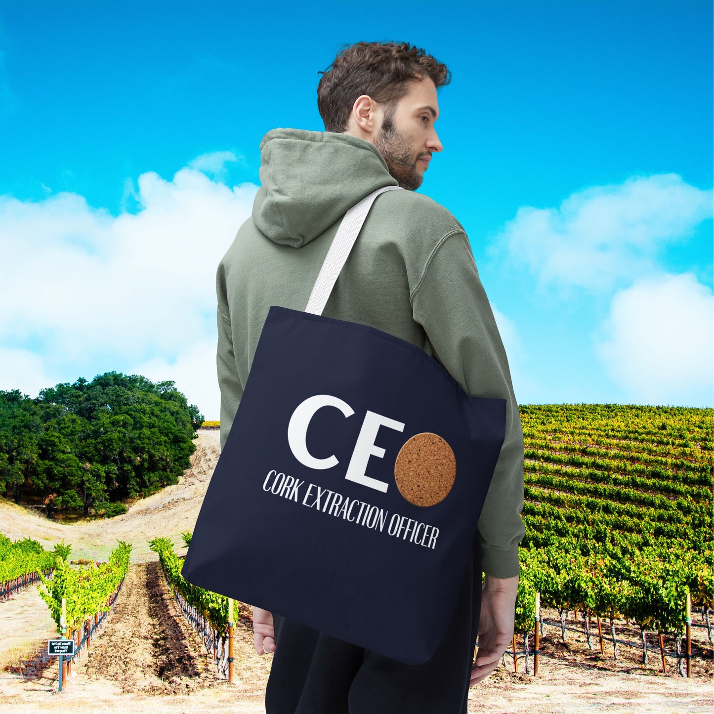 CEO - Cork Extraction Officer Personalized Tote Bag