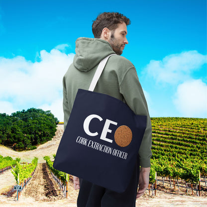 CEO - Cork Extraction Officer Personalized Tote Bag