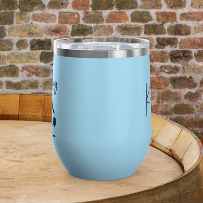 Making Pour Decisions in Sonoma County, CA Personalized 12oz Wine Tumbler