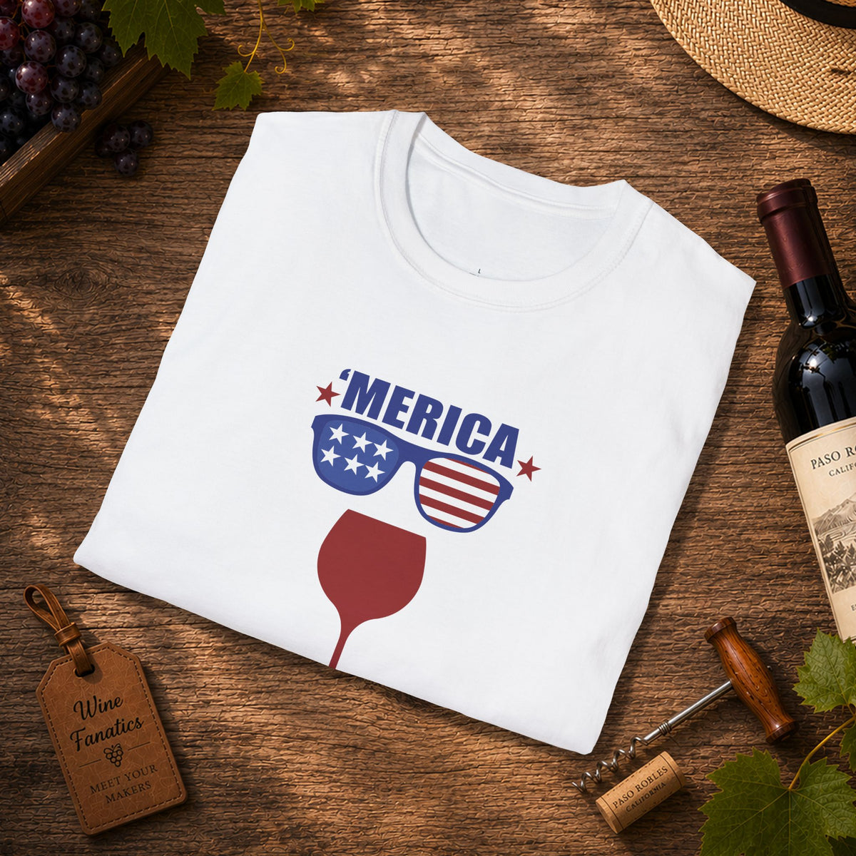 'Merica Crewneck Tee
