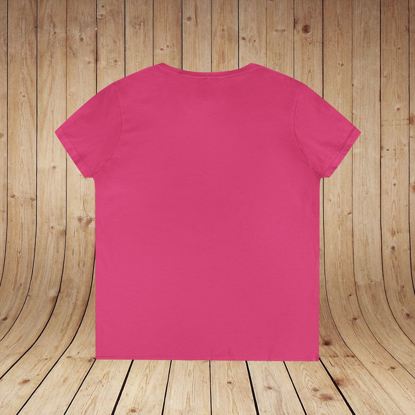 Paso Robles Wine Fanatics Logo Ladies V-Neck Tee