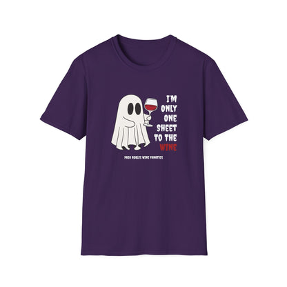 One Sheet To The Wine Unisex Softstyle T-Shirt