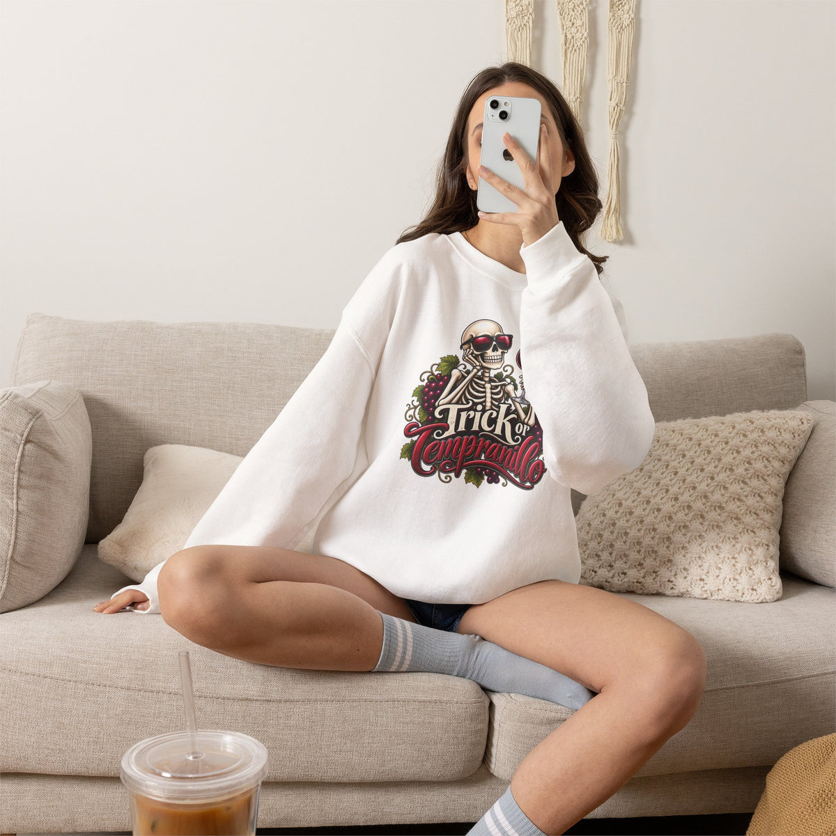 Trick Or Tempranillo Sweatshirt