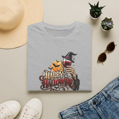Let's Happy Hallowine Crewneck T-Shirt