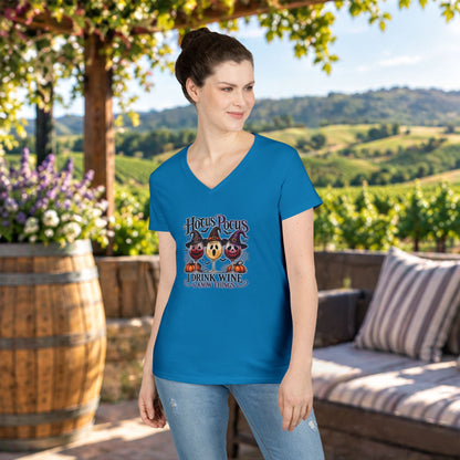 Hocus Pocus Ladies V-Neck T-Shirt