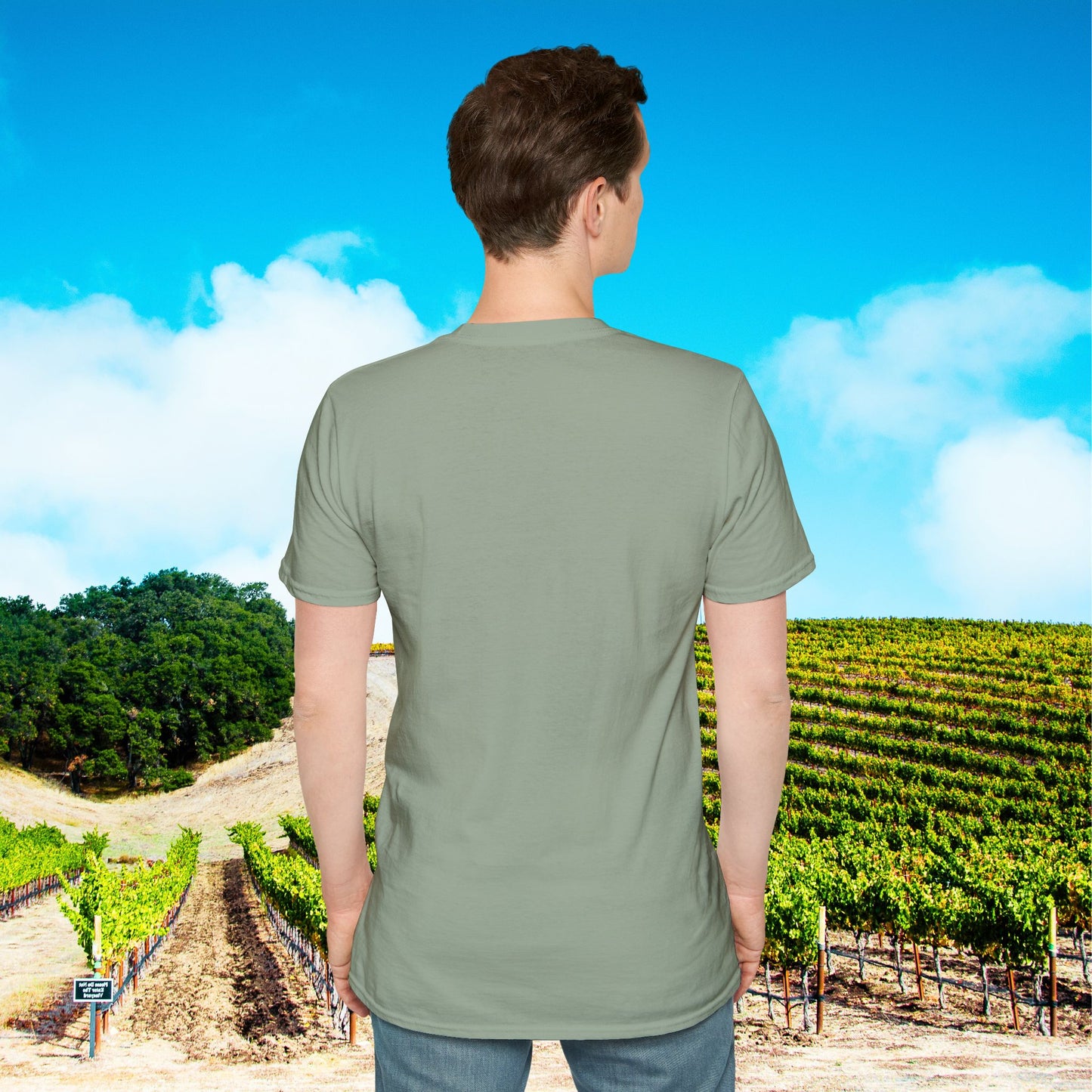 Grandpa's Reason To Wine Personalized T-Shirt