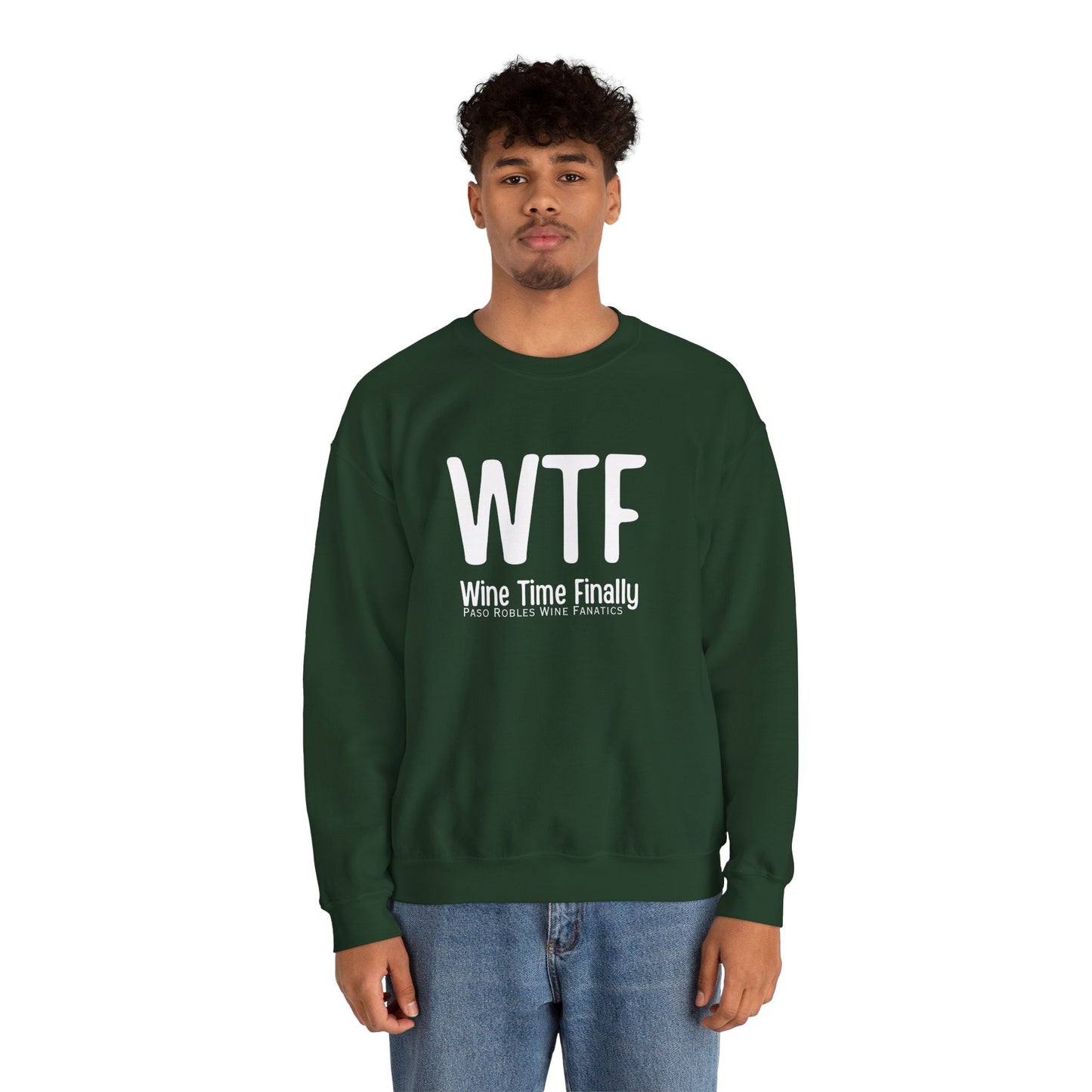 WTF Wine Tasting Finally Sweatshirt