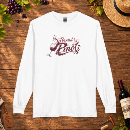 Powered By Pinot Long Sleeve T-Shirt