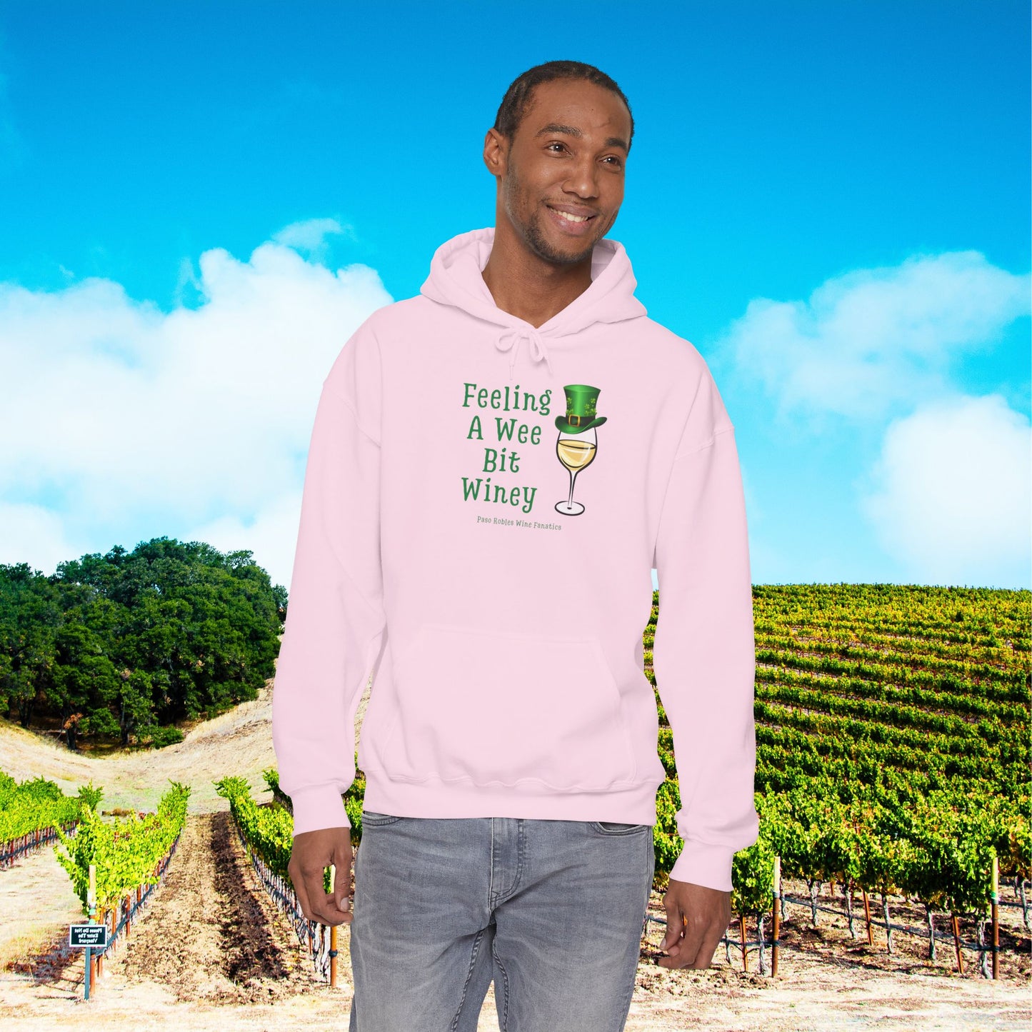 Feeling A Wee Bit Winey Hoodie