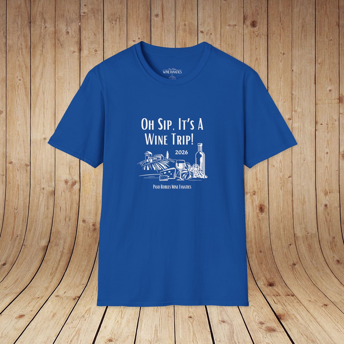 Oh Sip It's A Wine Trip Unisex Softstyle T-Shirt