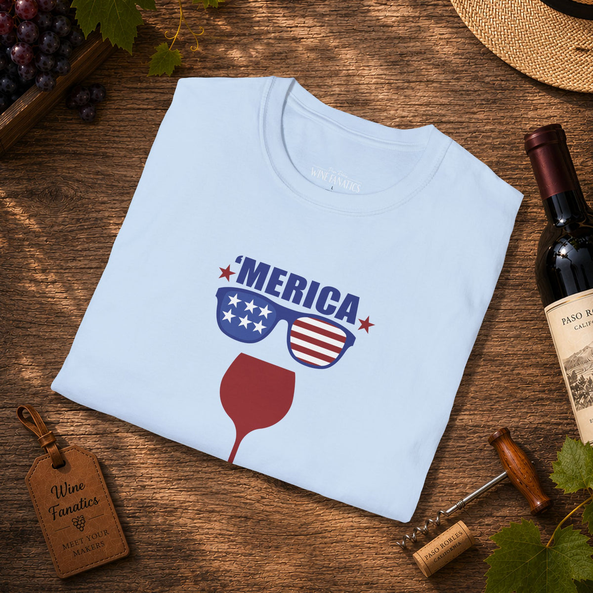 'Merica Crewneck Tee