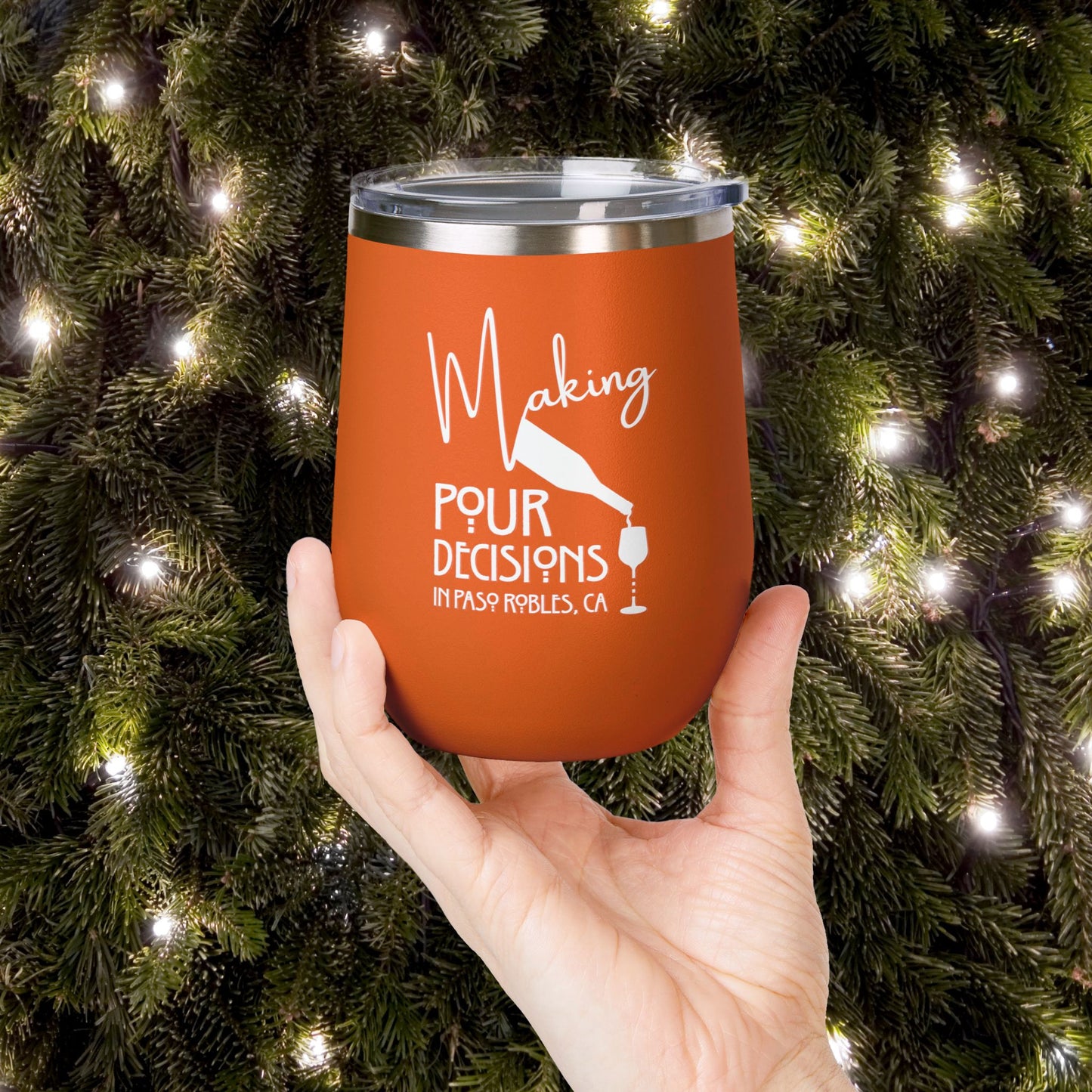 Making Pour Decisions PRWF 12oz Wine Tumbler