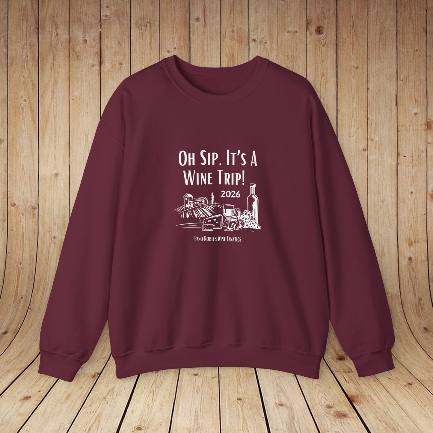Oh Sip It's A Wine Trip Sweatshirt