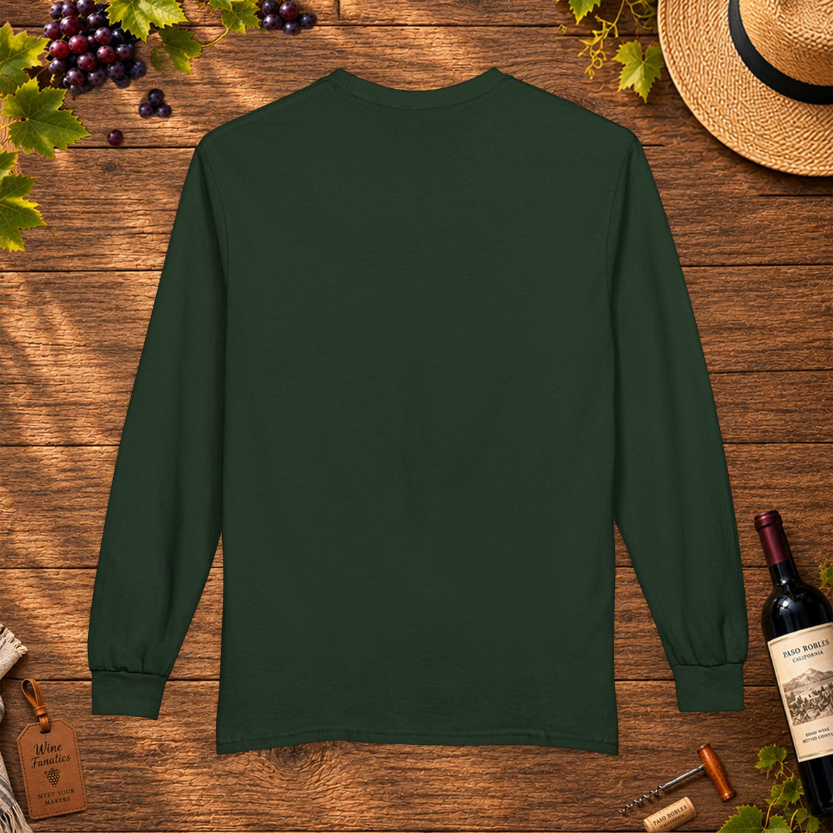 Please Paso The Wine Long Sleeve T-Shirt