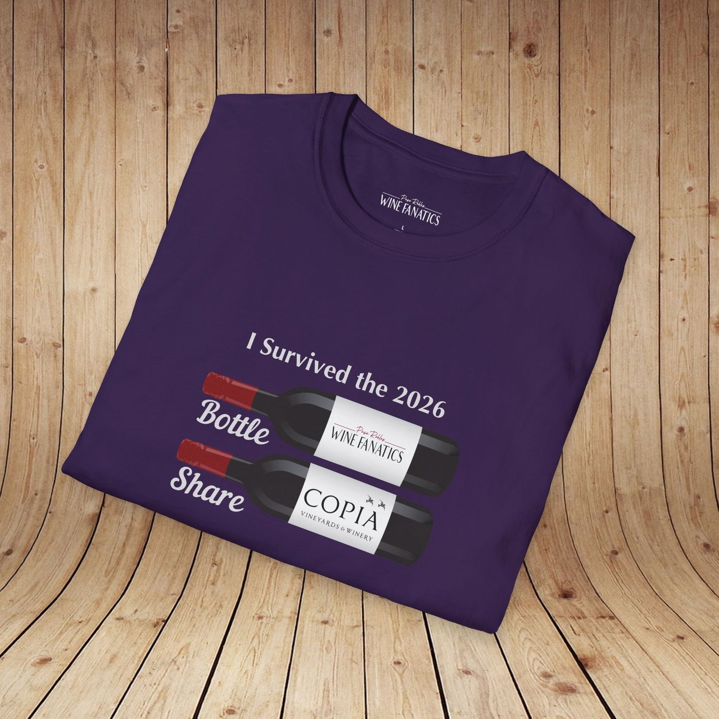 PRWF 2026 Bottle Share Unisex Softstyle T-Shirt