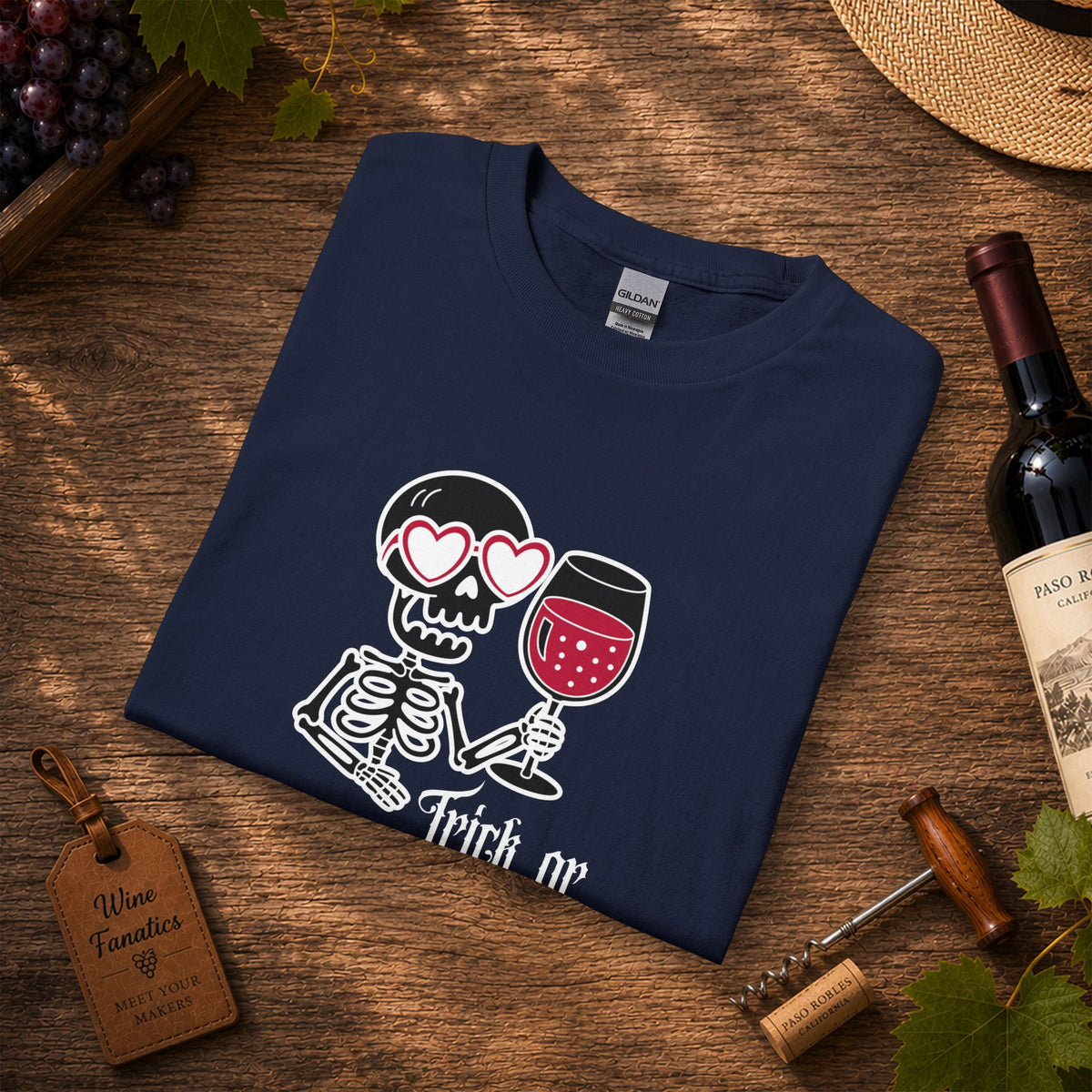 Trick or Tempranillo Long Sleeve T-Shirt