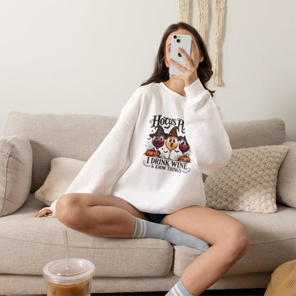 Hocus Pocus I Drink Wine & Know Things Sweatshirt