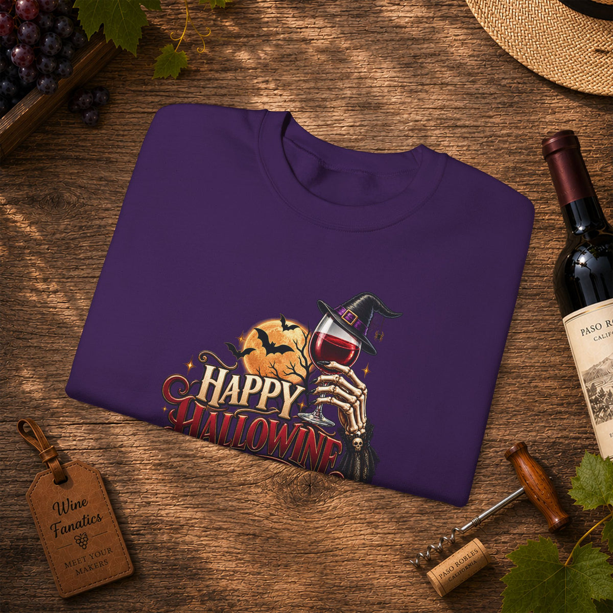 Happy Hallowine Sweatshirt