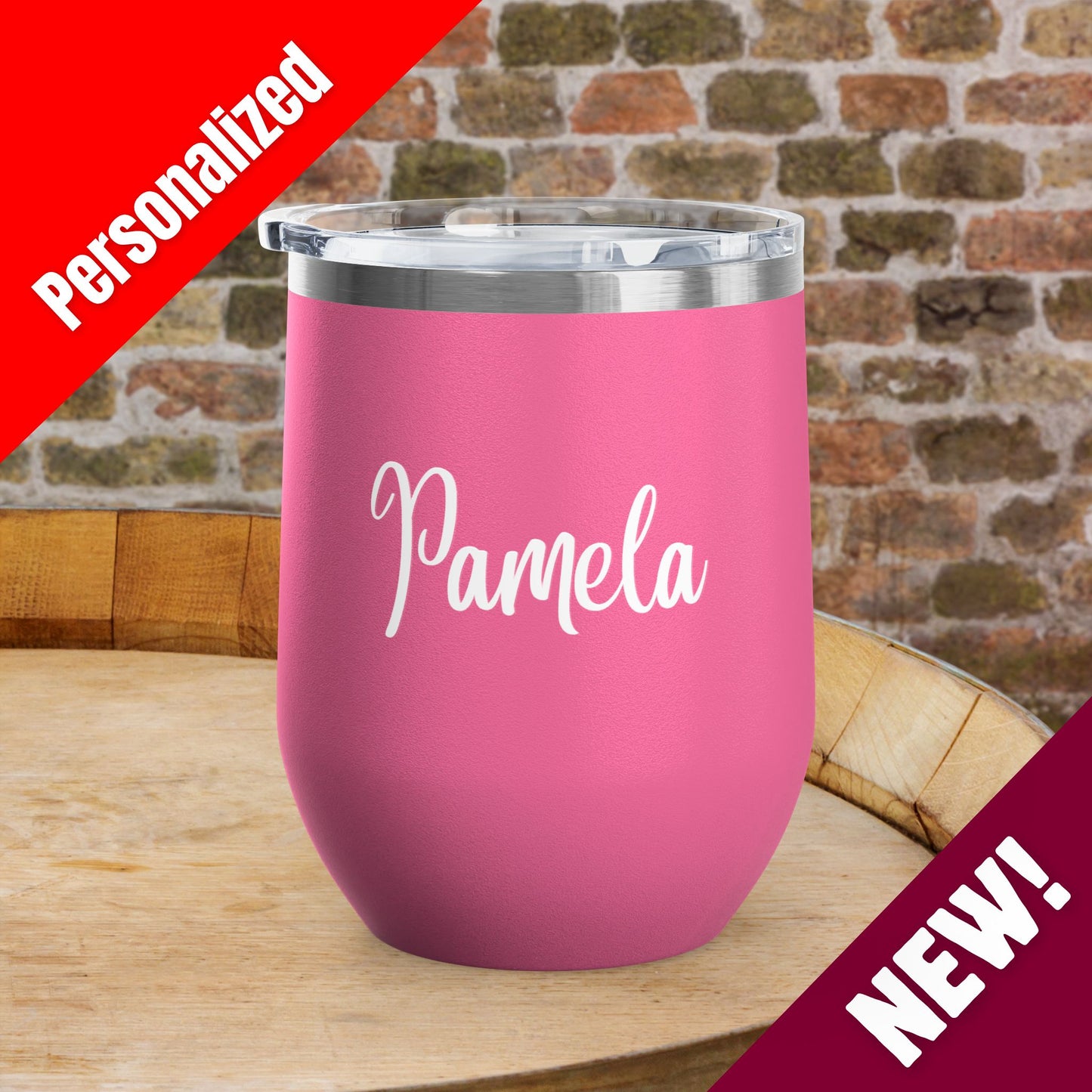Cheers to 250 Years Independence Day Personalized 12oz Wine Tumbler