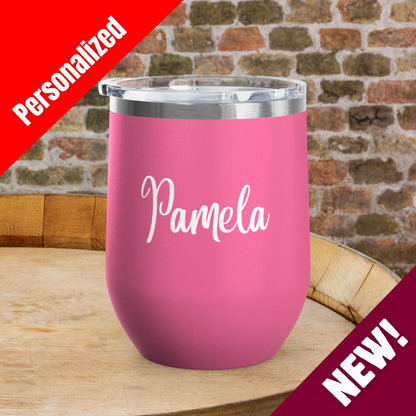 Cheers to 250 Years Independence Day Personalized 12oz Wine Tumbler