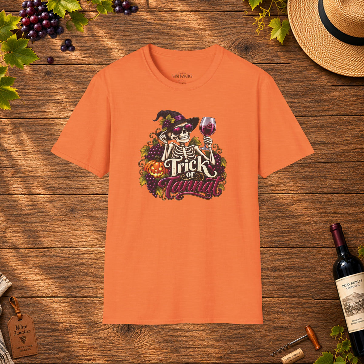 Trick Or Tannat Crewneck T-Shirt