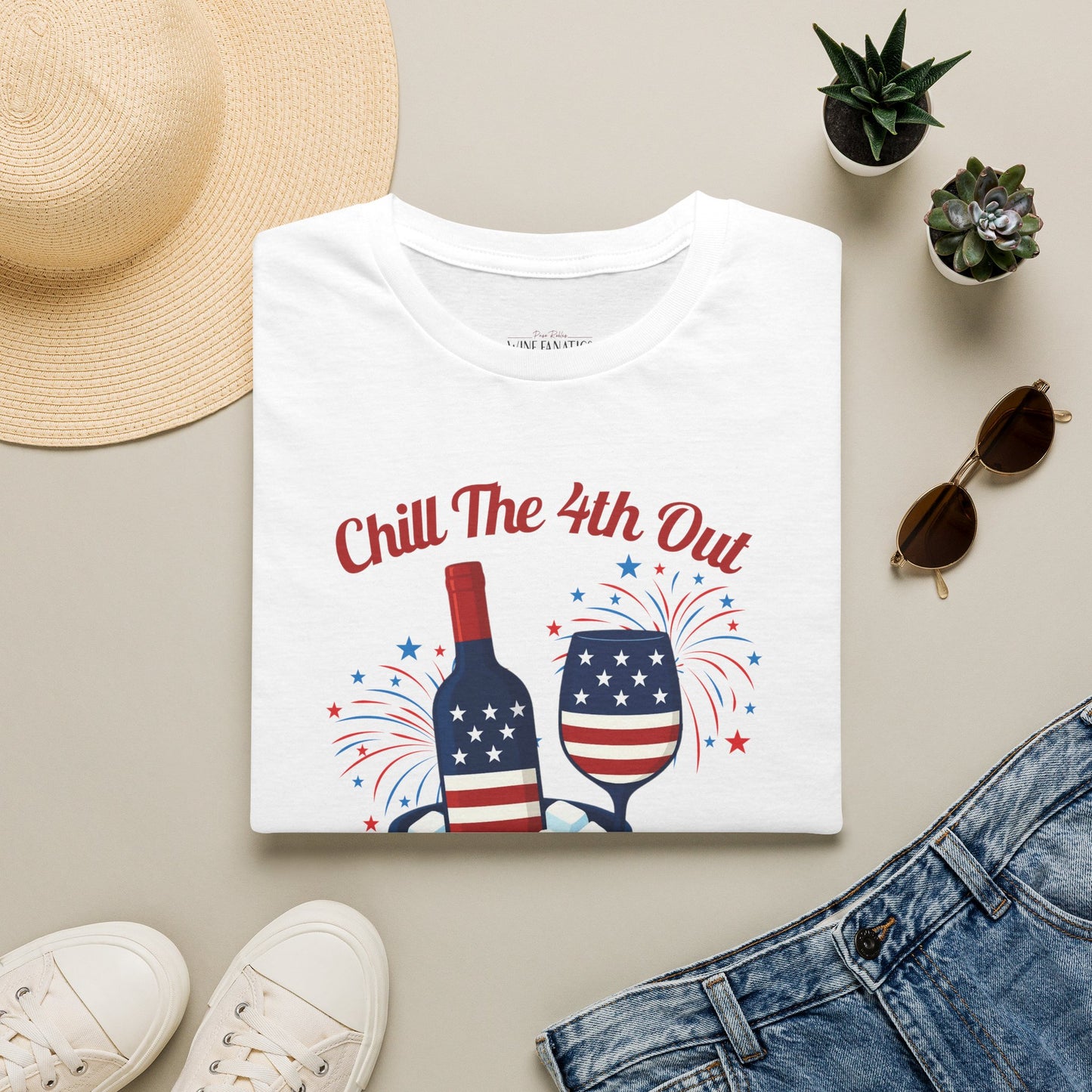 Chill The 4th Out Unisex Softstyle T-Shirt