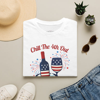 Chill The 4th Out Unisex Softstyle T-Shirt