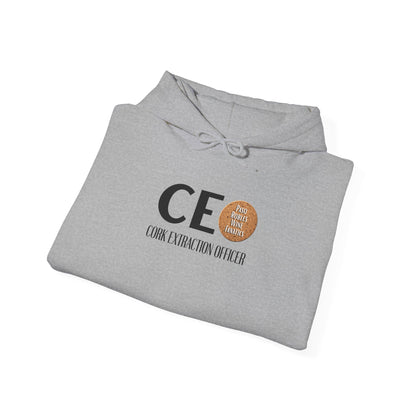 CEO Cork Extraction Officer Hoodie