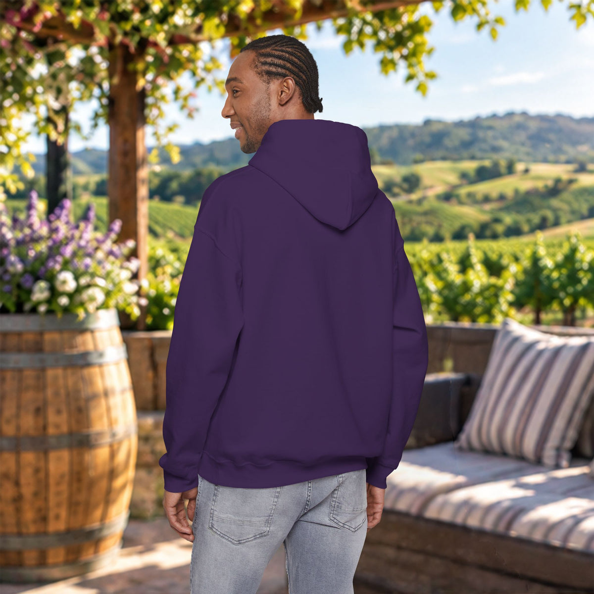 Witch Way To The Wine Hoodie