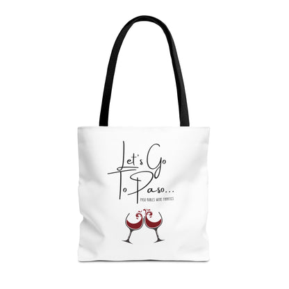 Paso Robles Wine Fanatics Tote Bag -   Logo Design