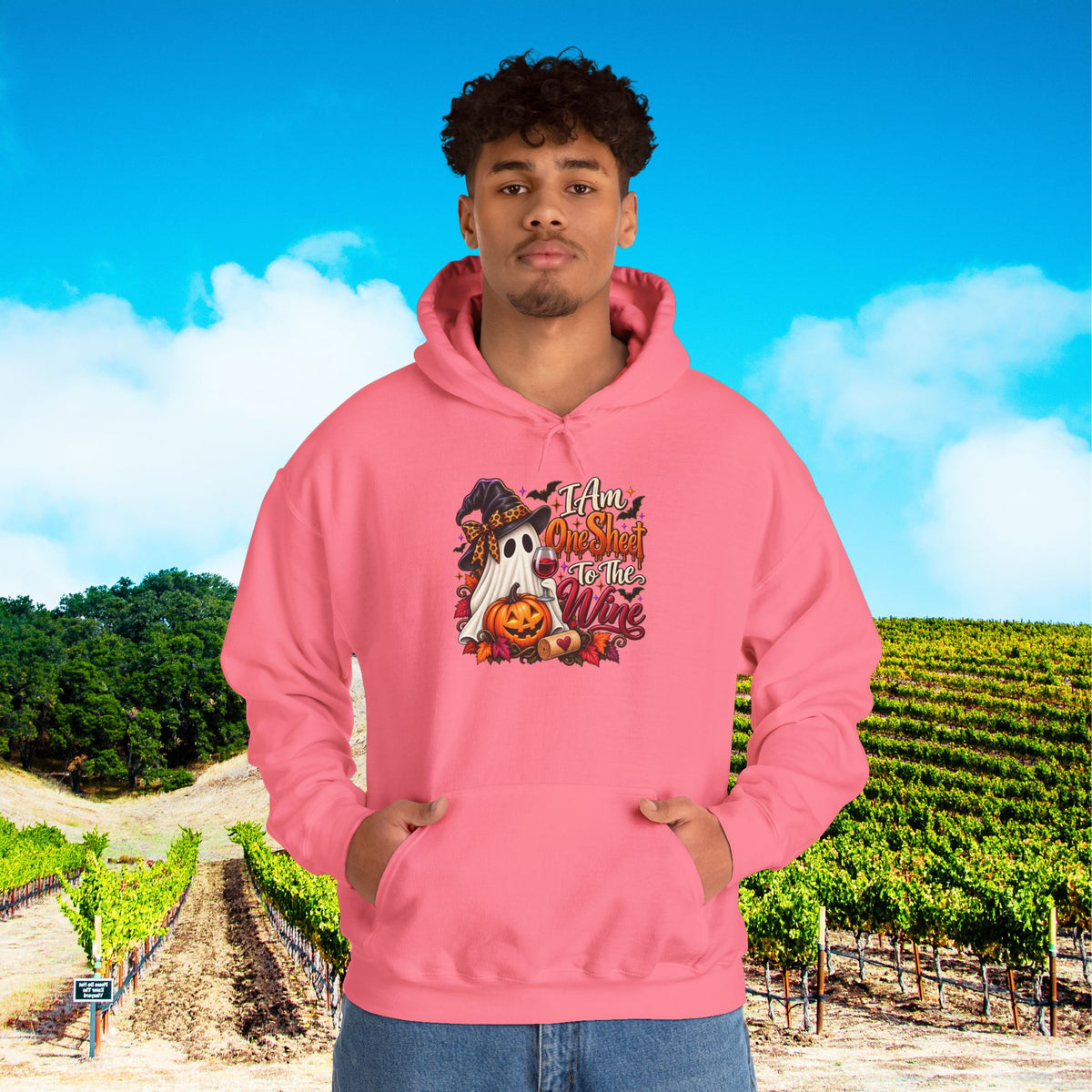 I Am One Sheet To The Wine Hoodie