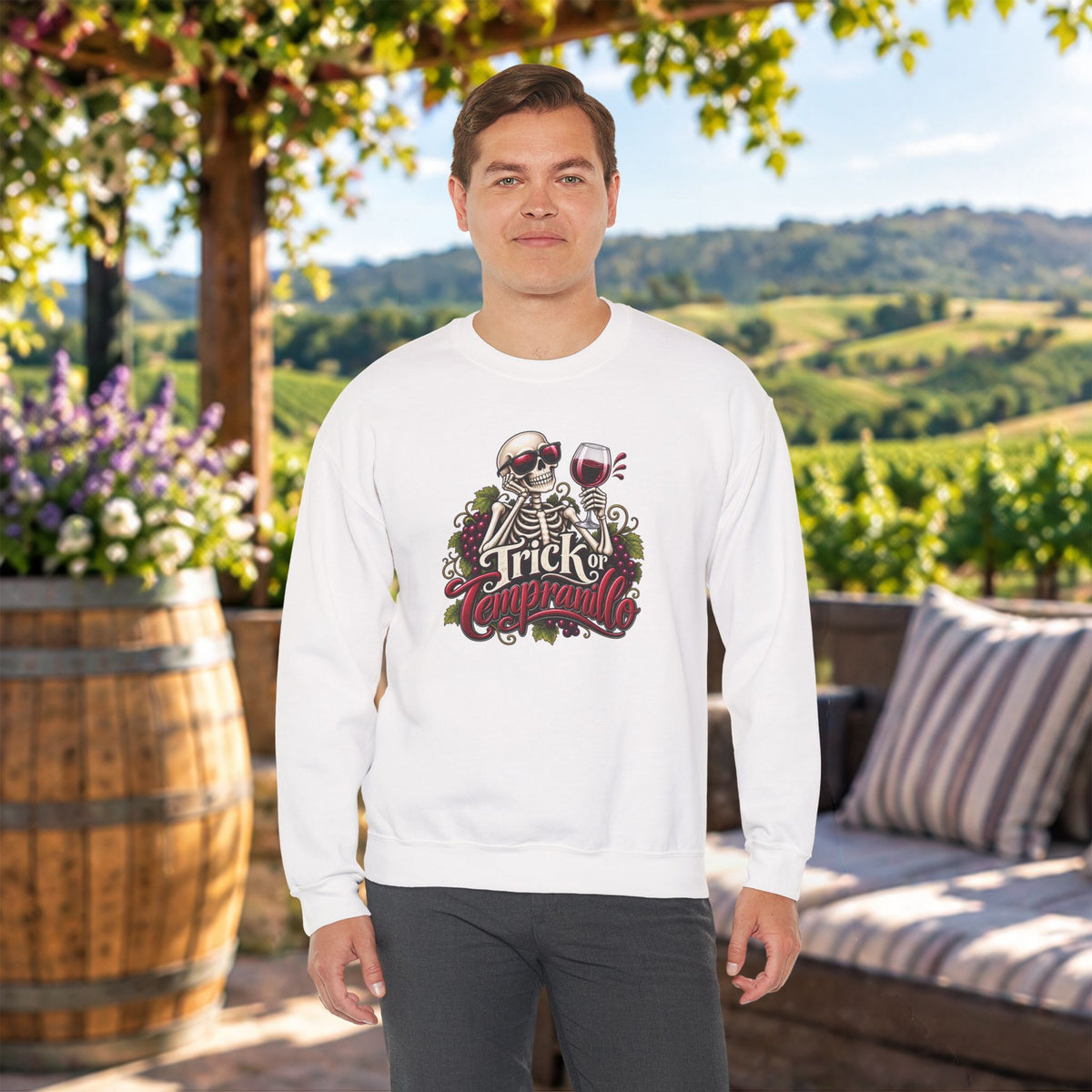 Trick Or Tempranillo Sweatshirt