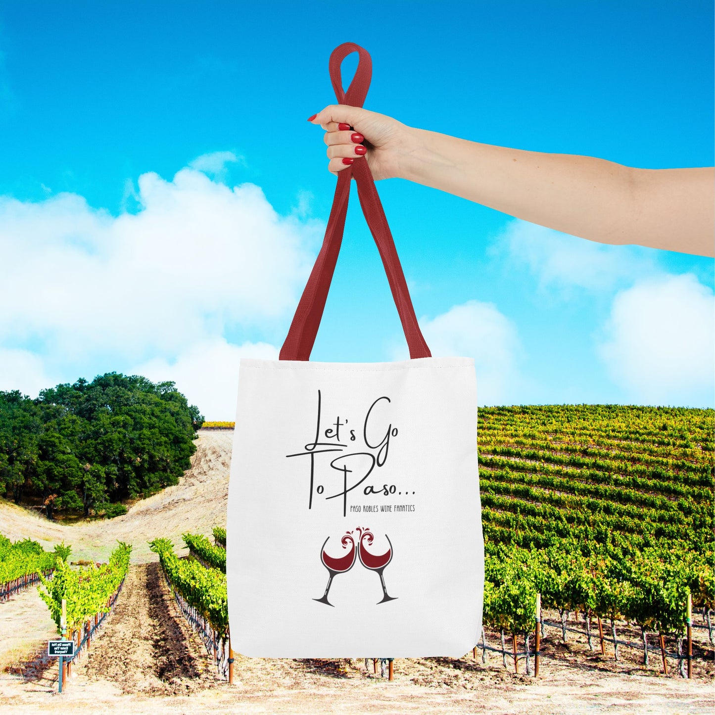 Let's Go To Paso Tote Bag