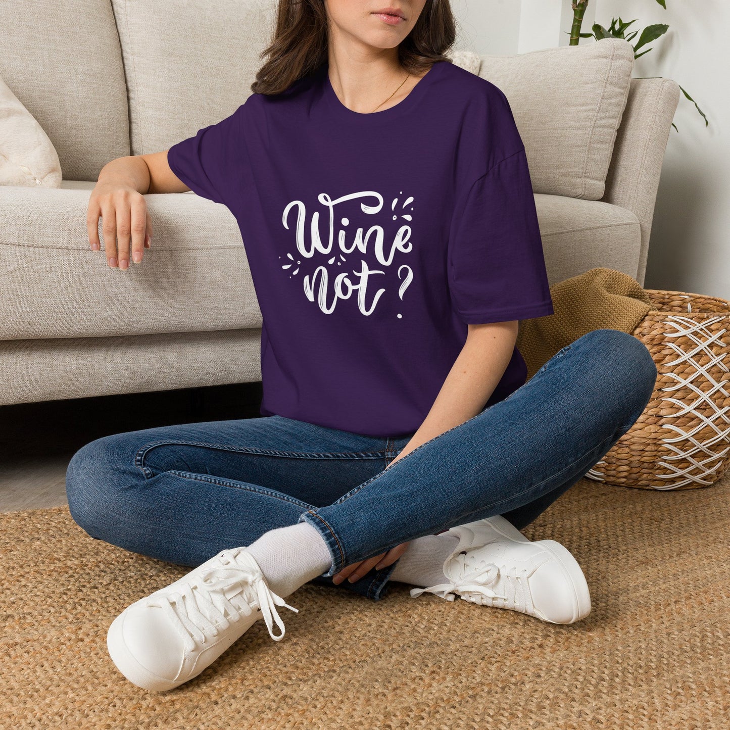 Wine Not? Crewneck Tee