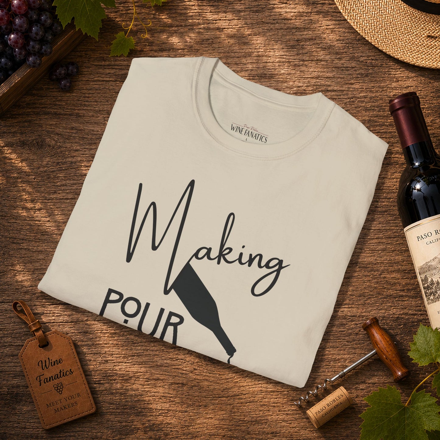 Paso Robles - Making Pour Decisions Crewneck Tee