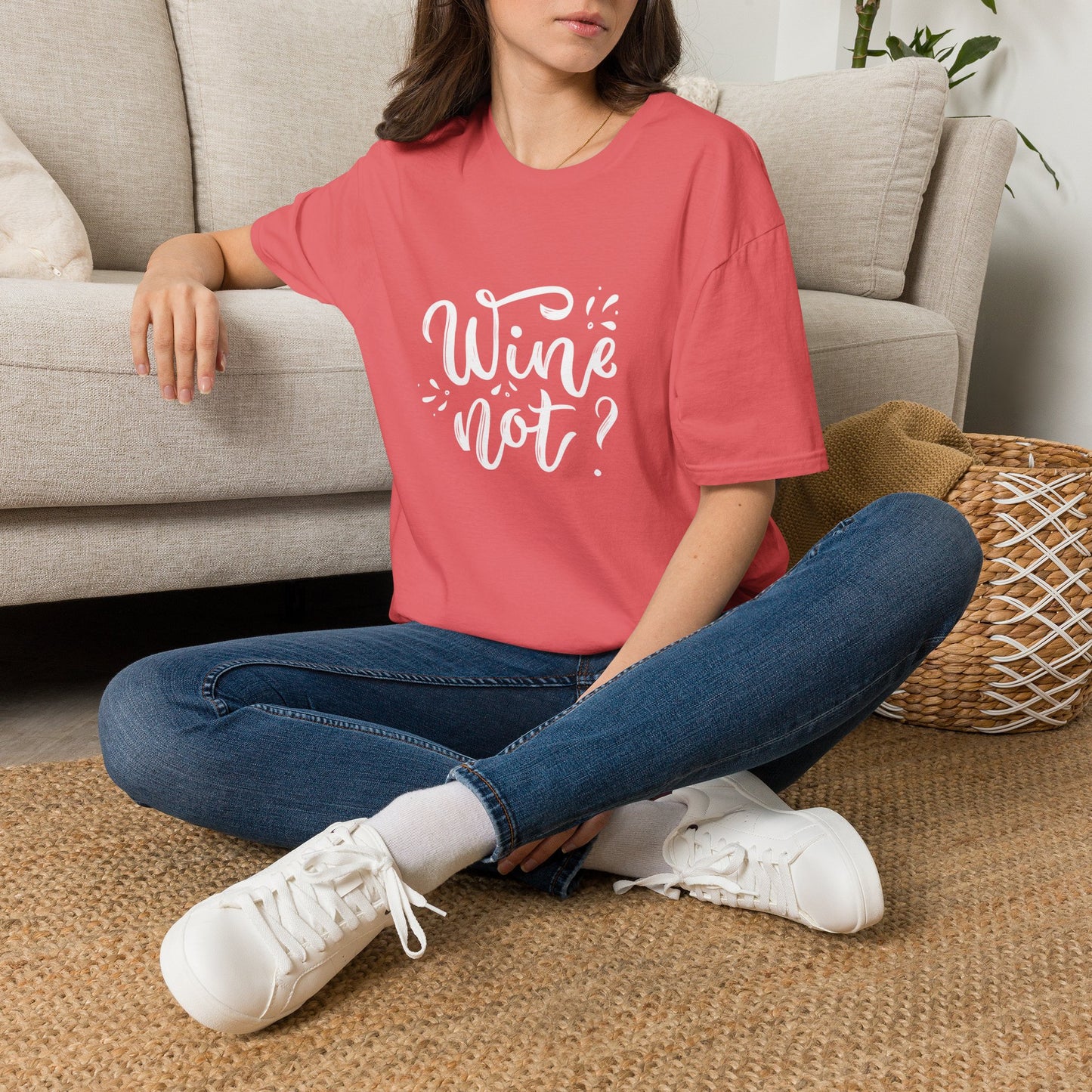 Wine Not? Crewneck Tee