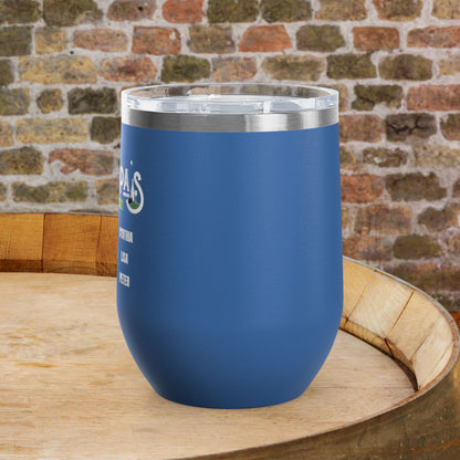 Grandpa's Reason To Wine Personalized 12oz Wine Tumbler