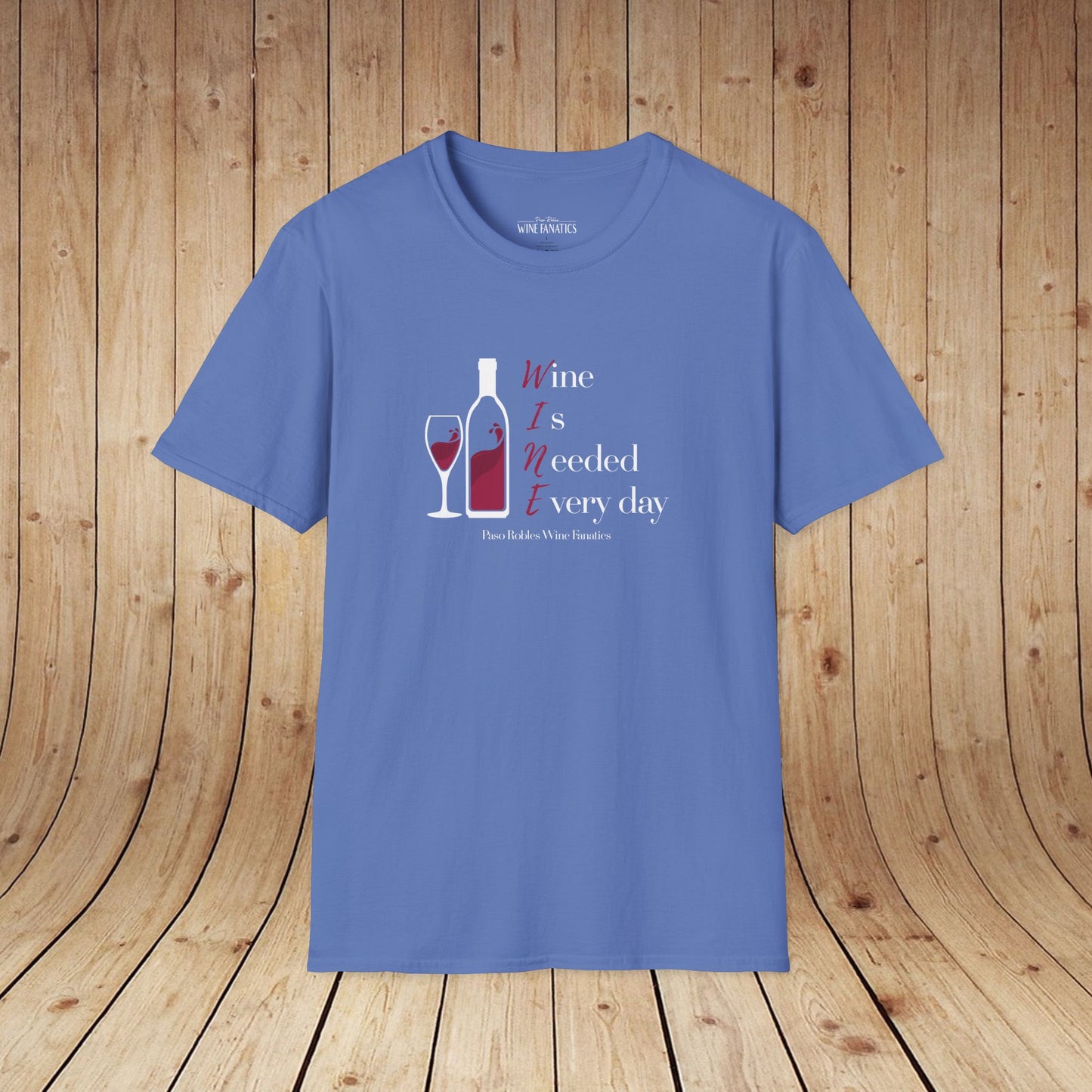 WINE Is Needed Everyday Unisex Softstyle T-Shirt