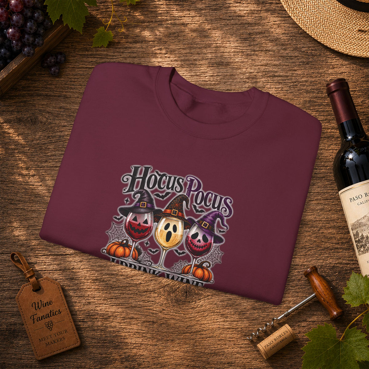 Hocus Pocus I Drink Wine & Know Things Sweatshirt
