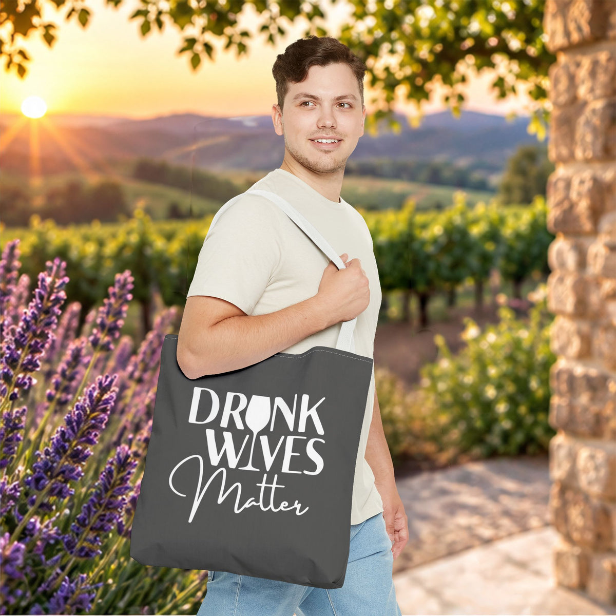 Drunk Wives Matter Tote Bag