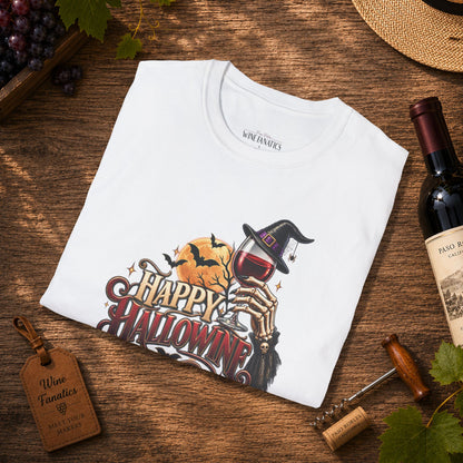 Happy Hallowine Crewneck T-Shirt