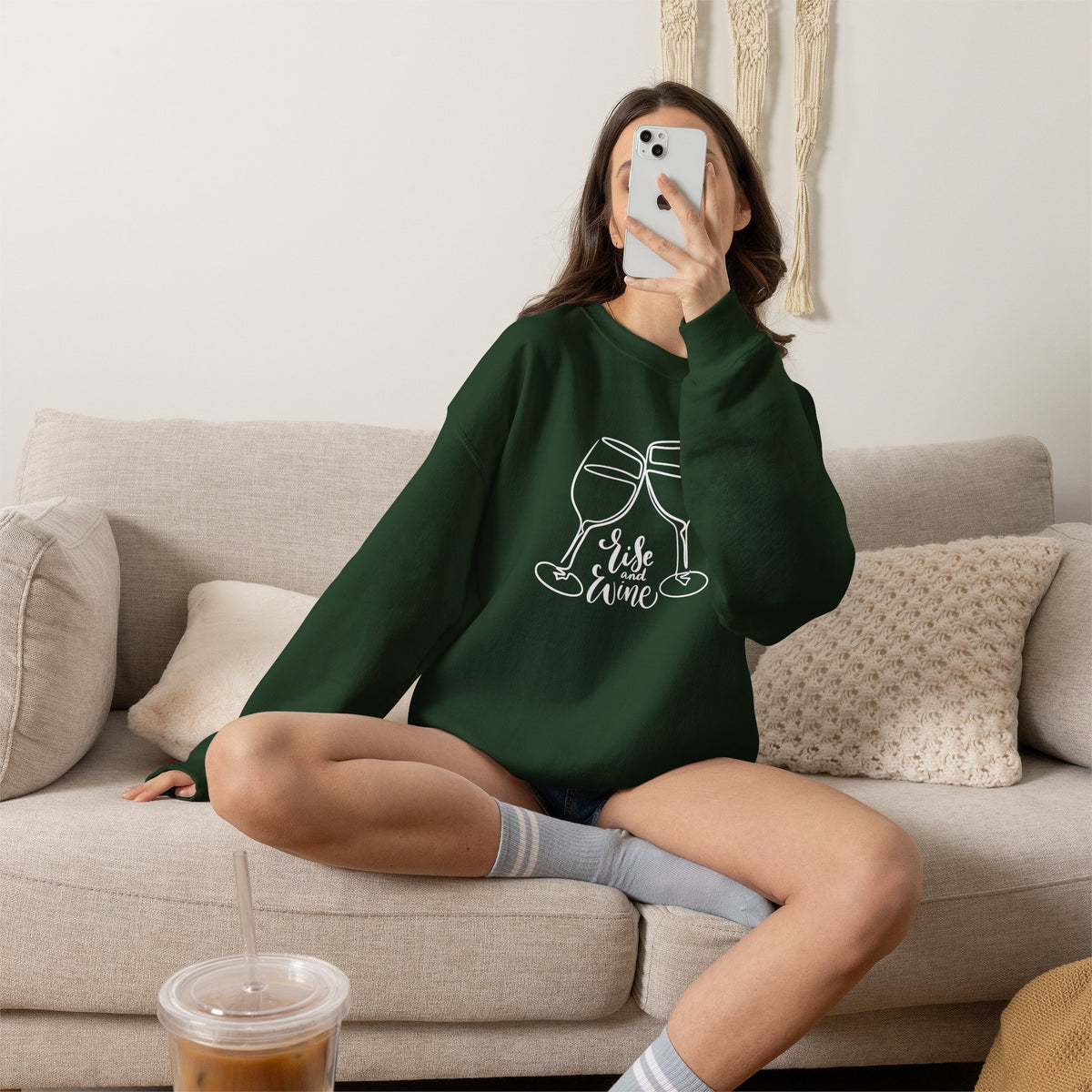 Rise & Wine Sweatshirt