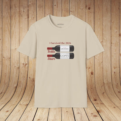 PRWF 2026 Bottle Share Unisex Softstyle T-Shirt