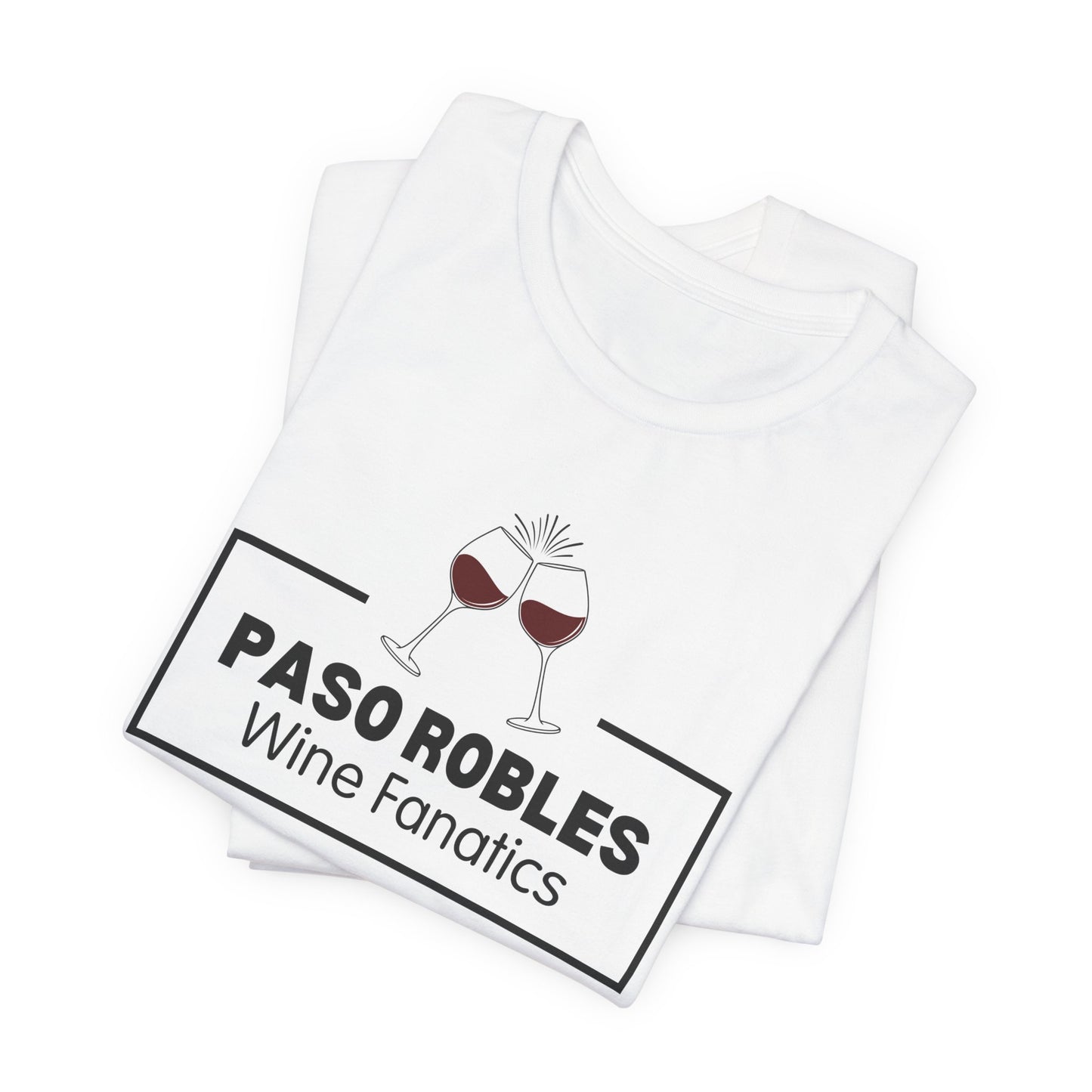 Paso Robles Wine Fanatics Logo Unisex Tee