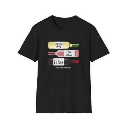 Hit Me Baby One More Wine Unisex Softstyle T-Shirt