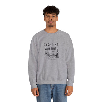 Oh Sip It's A Wine Trip Sweatshirt