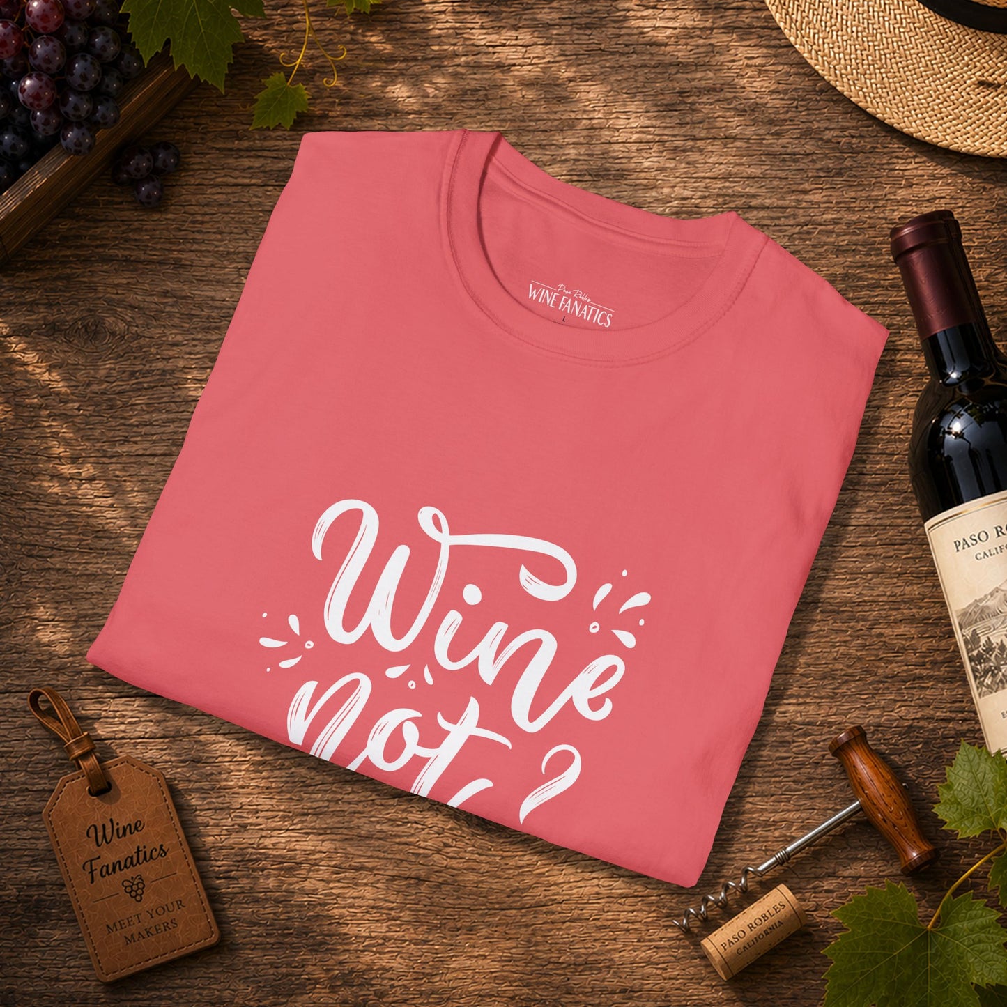 Wine Not? Crewneck Tee